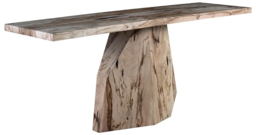 Olive Wood Console