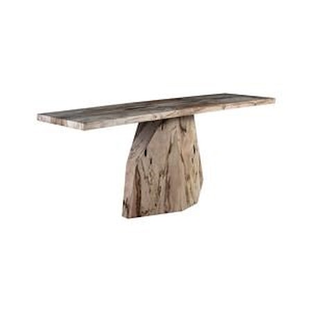 Olive Wood Console