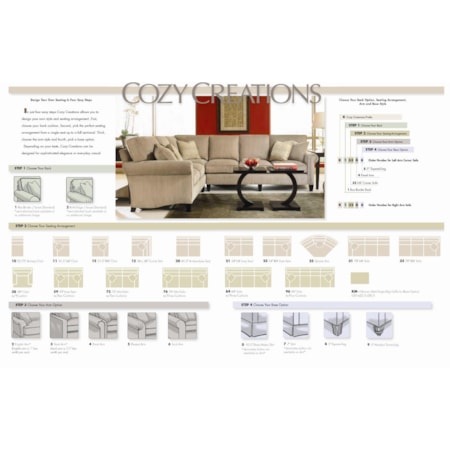 Customizable Arm Chair &amp; Ottoman