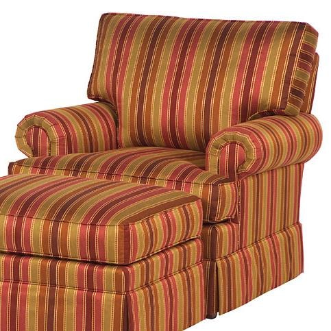 Customizable Upholstered Arm Chair