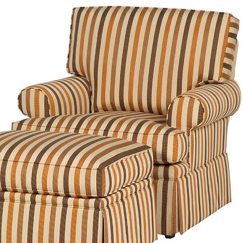 Customizable Upholstered Arm Chair