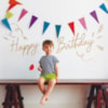 Tempaper Wall Decals Happy Birthday Wall Decal