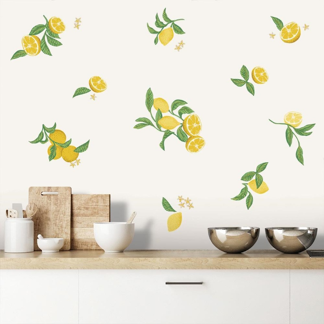 Tempaper Wall Decals Lemon