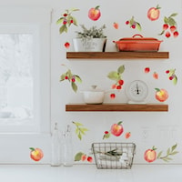 Peach & Berry Medley Wall Decals