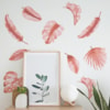 Tempaper Wall Decals Watercolor Palm Leaf