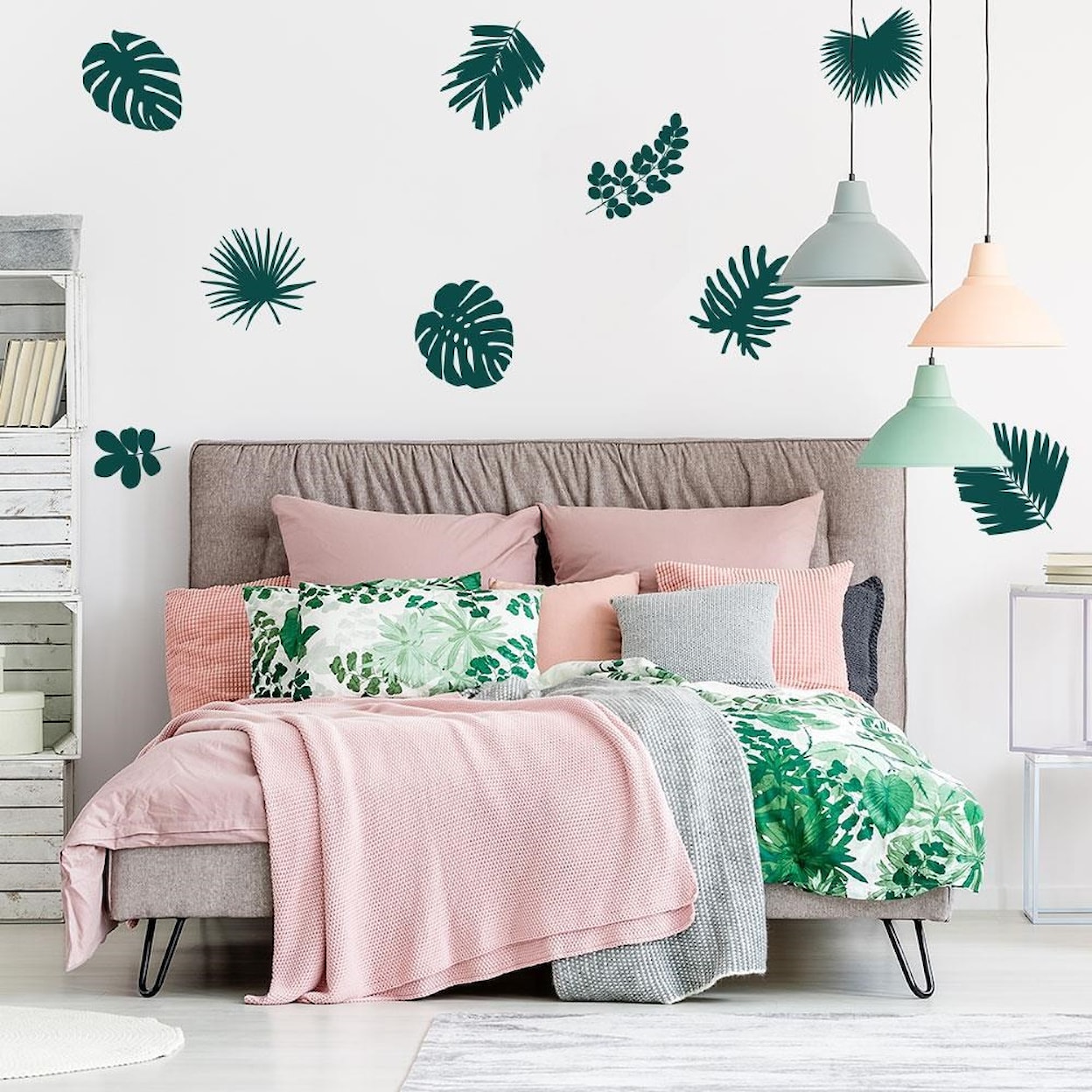 Tempaper Wall Decals Graphic Palm Leaf