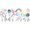 Tempaper Wall Decals Rainbow & Unicorn