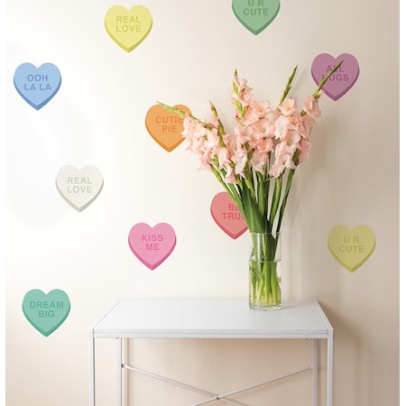 Candy Heart Wall Decals