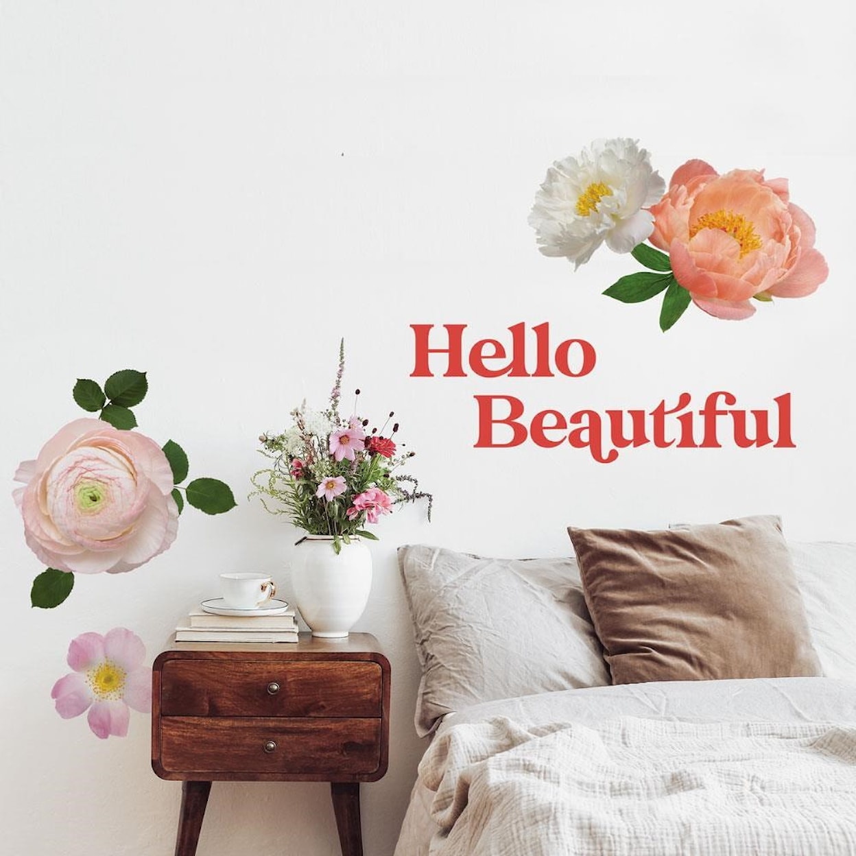 Tempaper Wall Decals Hello Beautiful Wall Decal