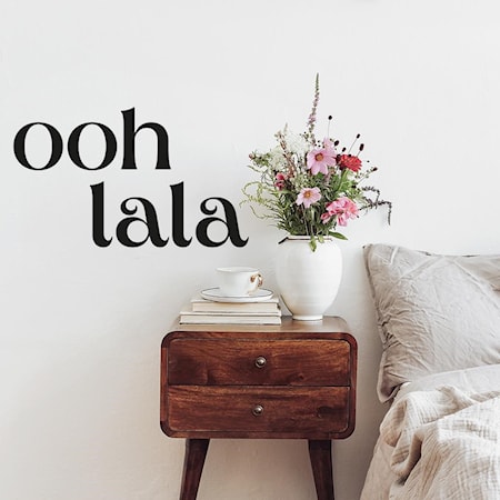 Ooh Lala Wall Decal