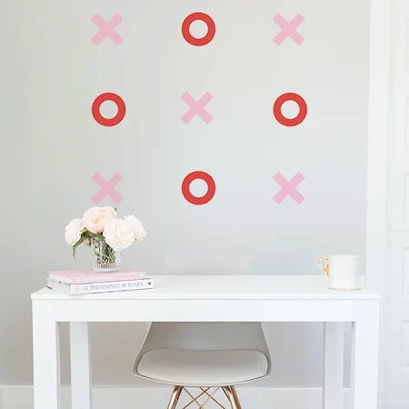 Tic Tac Toe Wall Decal