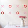 Tempaper Wall Decals Tic Tac Toe Wall Decal