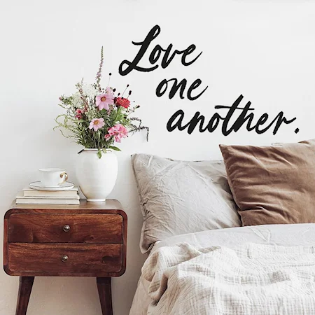 Love One Another Wall Decal