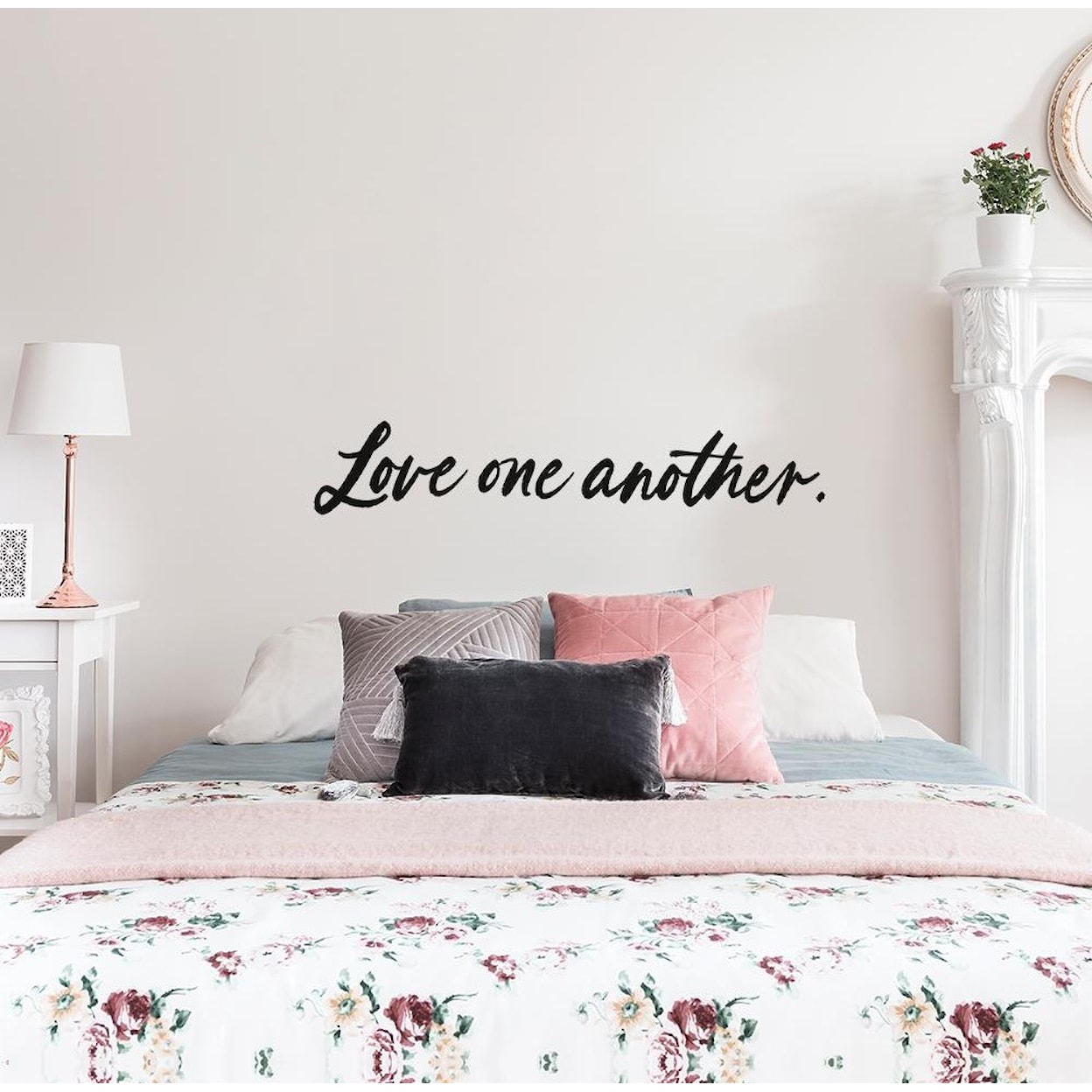 Tempaper Wall Decals Love One Another Wall Decal
