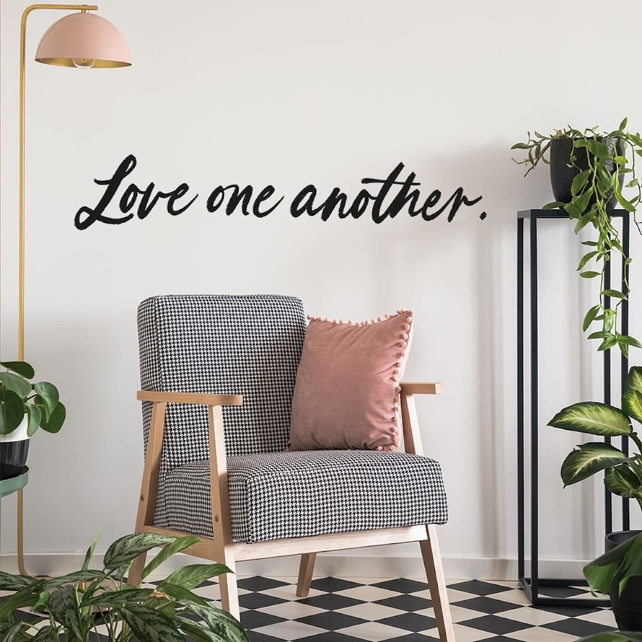 Tempaper Wall Decals Love One Another Wall Decal