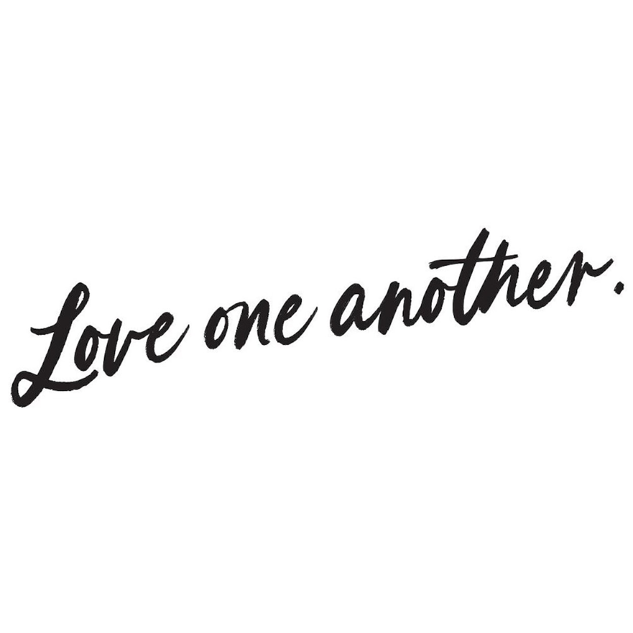 Tempaper Wall Decals Love One Another Wall Decal