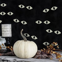 Spooky Eyes Wall Decal
