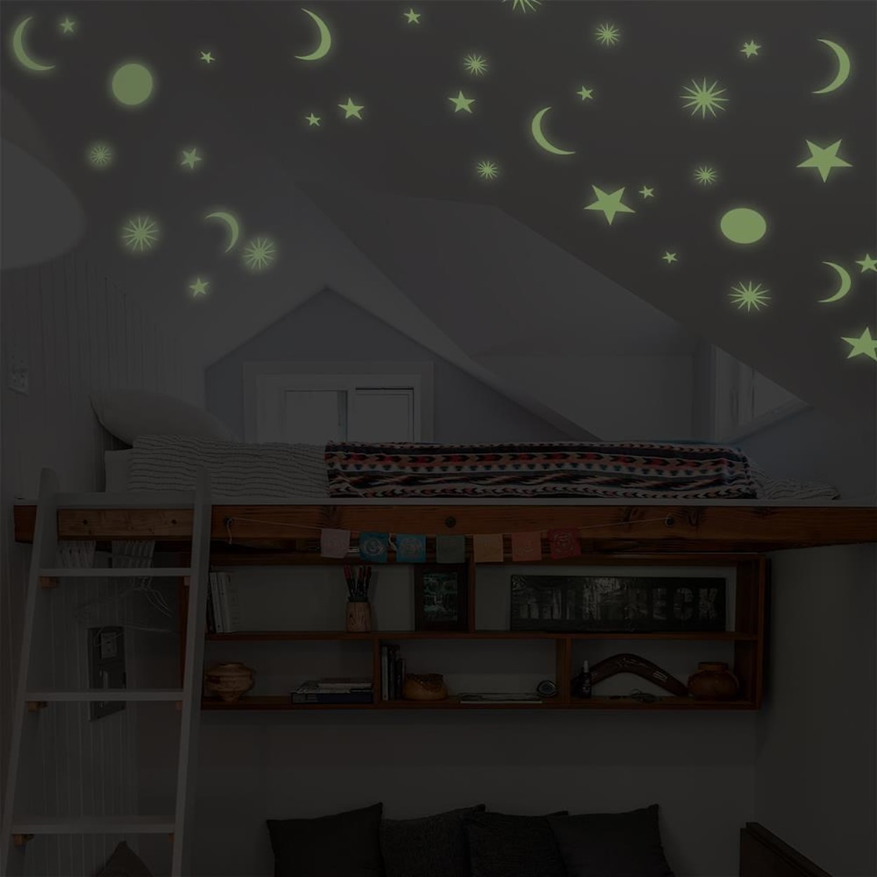 Tempaper Wall Decals Magical Moon and Stars