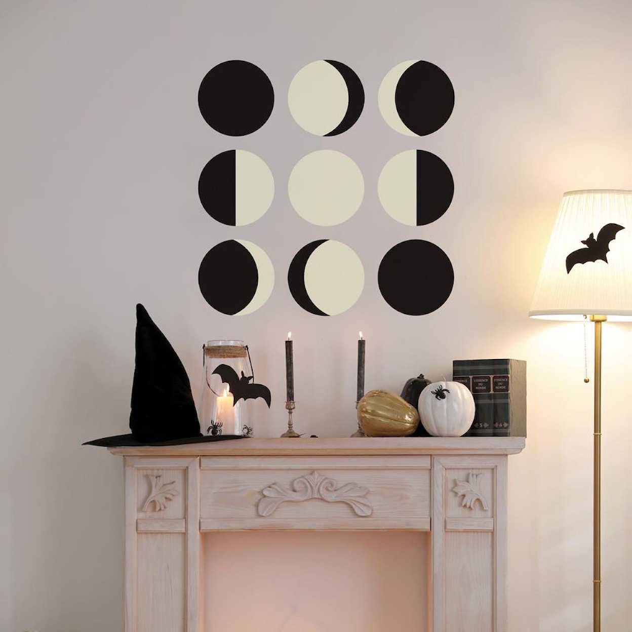 Tempaper Wall Decals Mystic Moon Phases