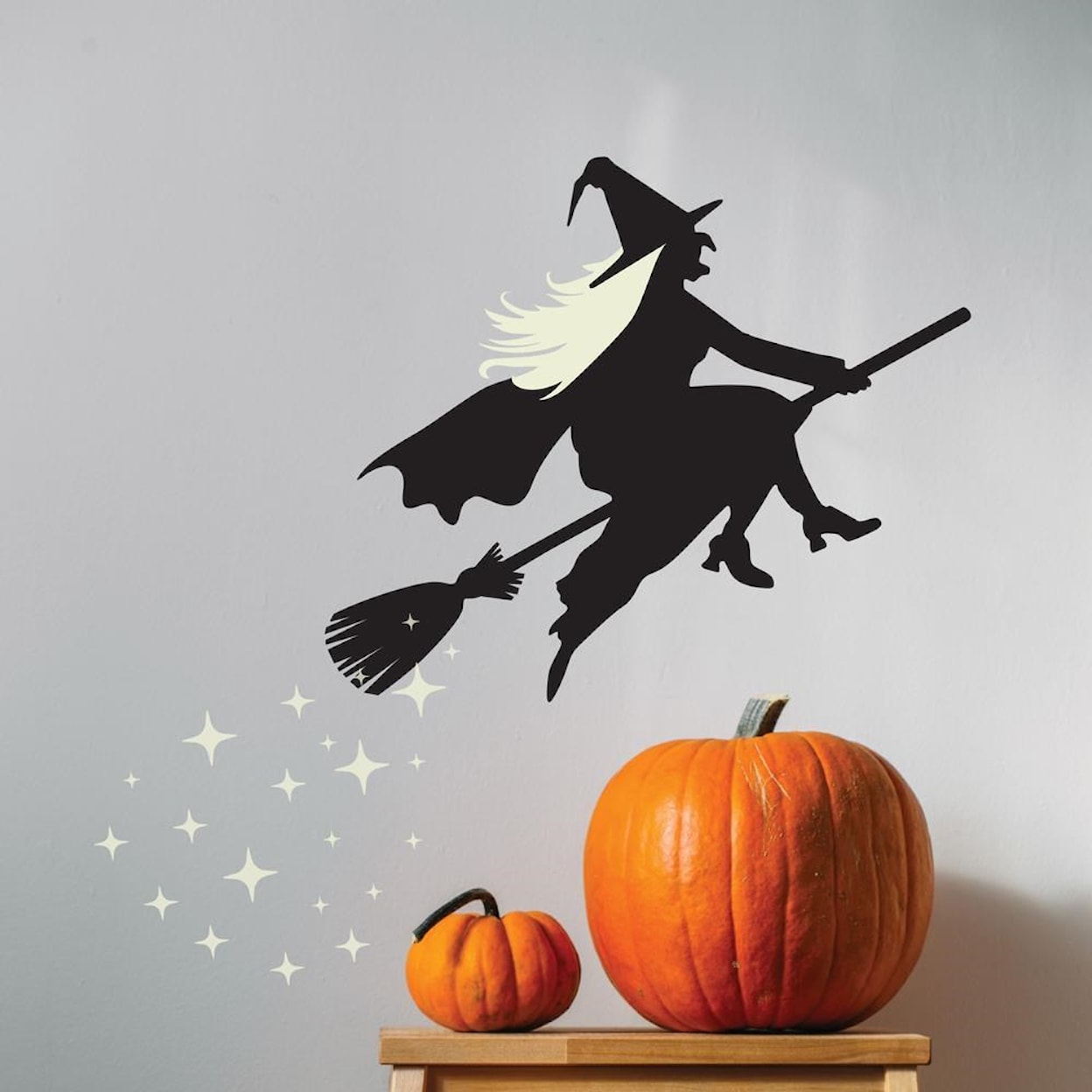 Tempaper Wall Decals Flying Witch