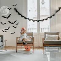 Flying Bats Wall Decal