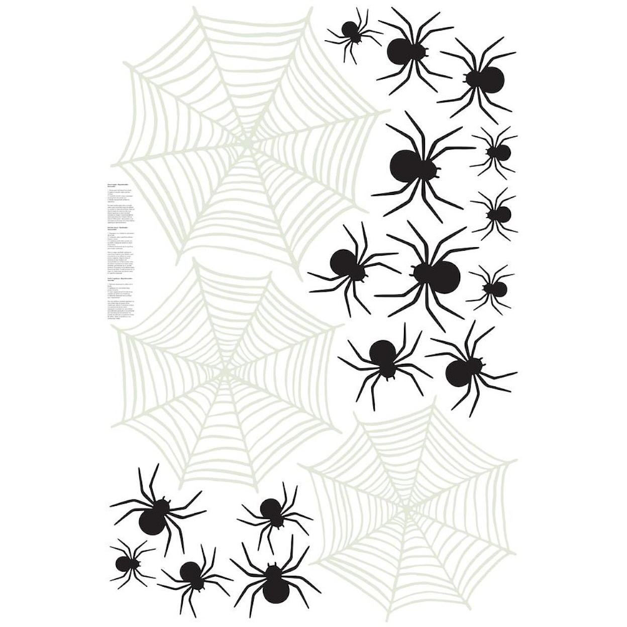 Tempaper Wall Decals Spider Webs