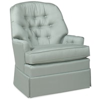 Casual Tufted Back Stationary Chair