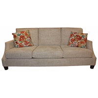 3 Cushion Sofa with Loose Backs and Scoop Arms