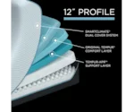 Tempur-Pedic® TEMPUR-PROADAPT™ Medium Queen 12" TEMPUR-PROADAPT™ Medium LP Set