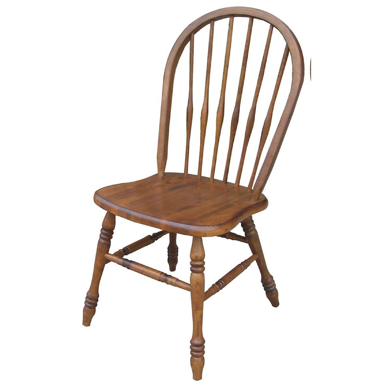Tennessee Enterprises Burnished Walnut Arrowback Chair