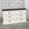 Original Texas Rustic Roma Solid Wood Dresser