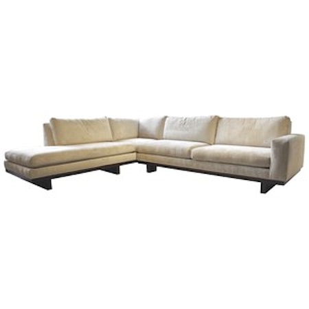 Customizable Sofa with Chaise