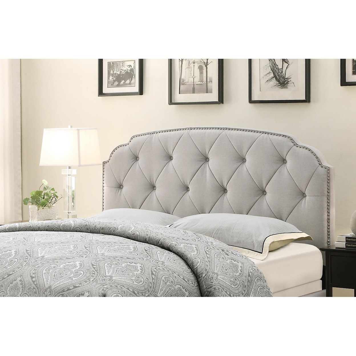 The Monday Company Upholstered Bedroom Upholstered Full/ Queen Headboard