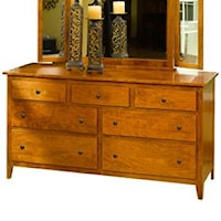 Casual Large 7 Drawer Dresser