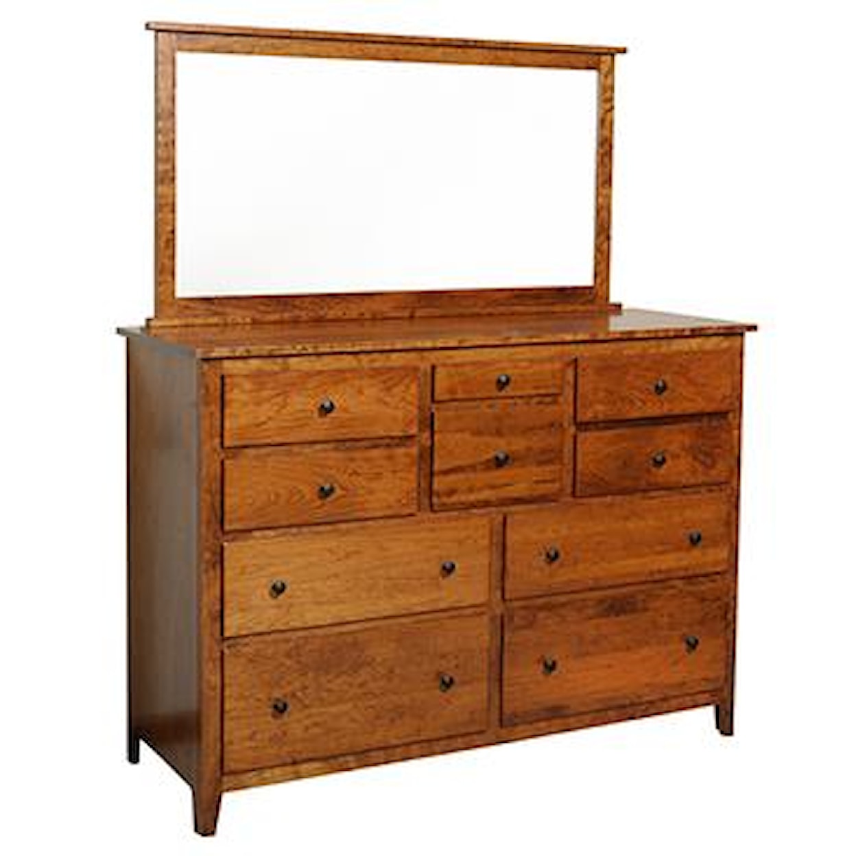 The Urban Collection Jamestown Square Large High Dresser and Mirror