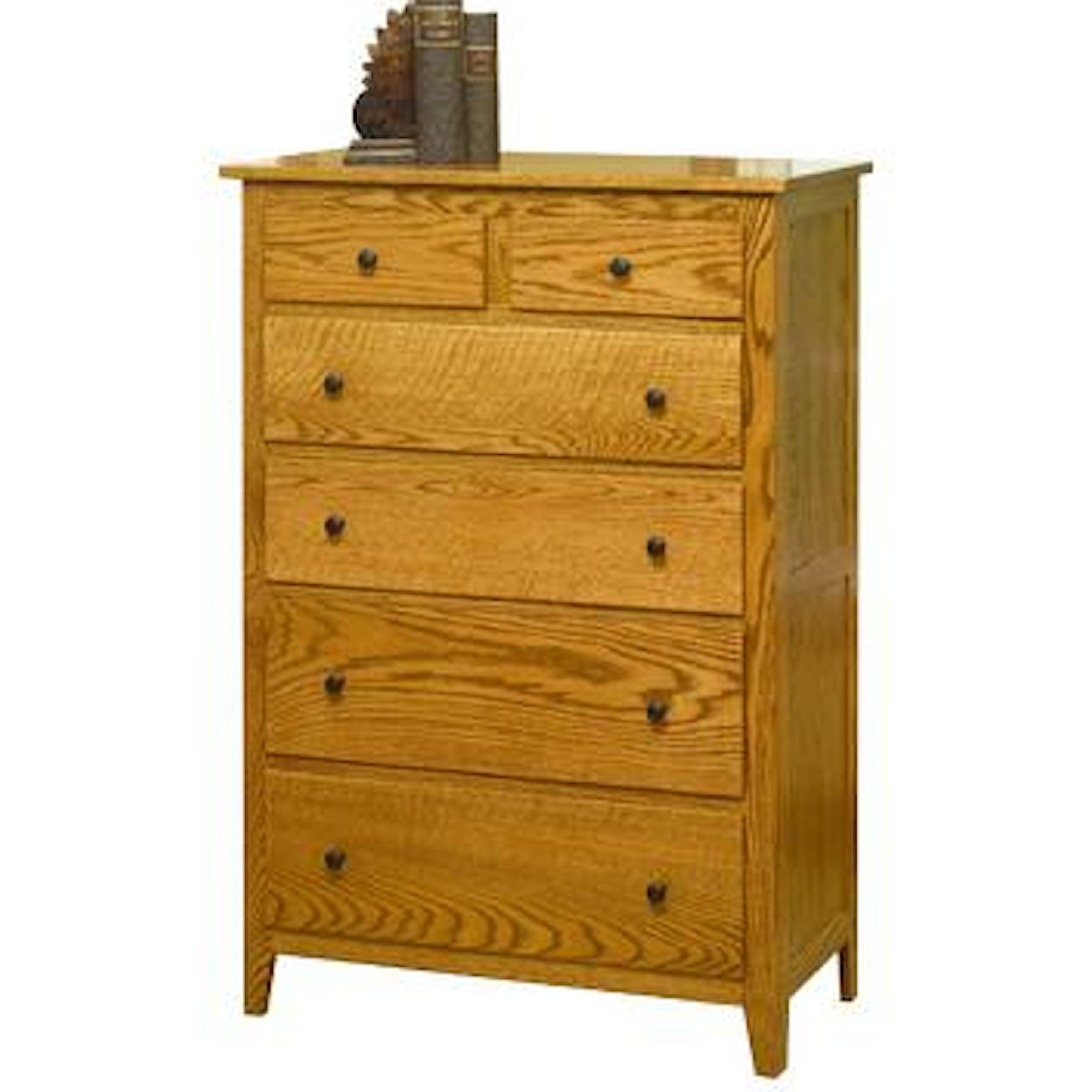 The Urban Collection Jamestown Square Large 6 Drawer Chest