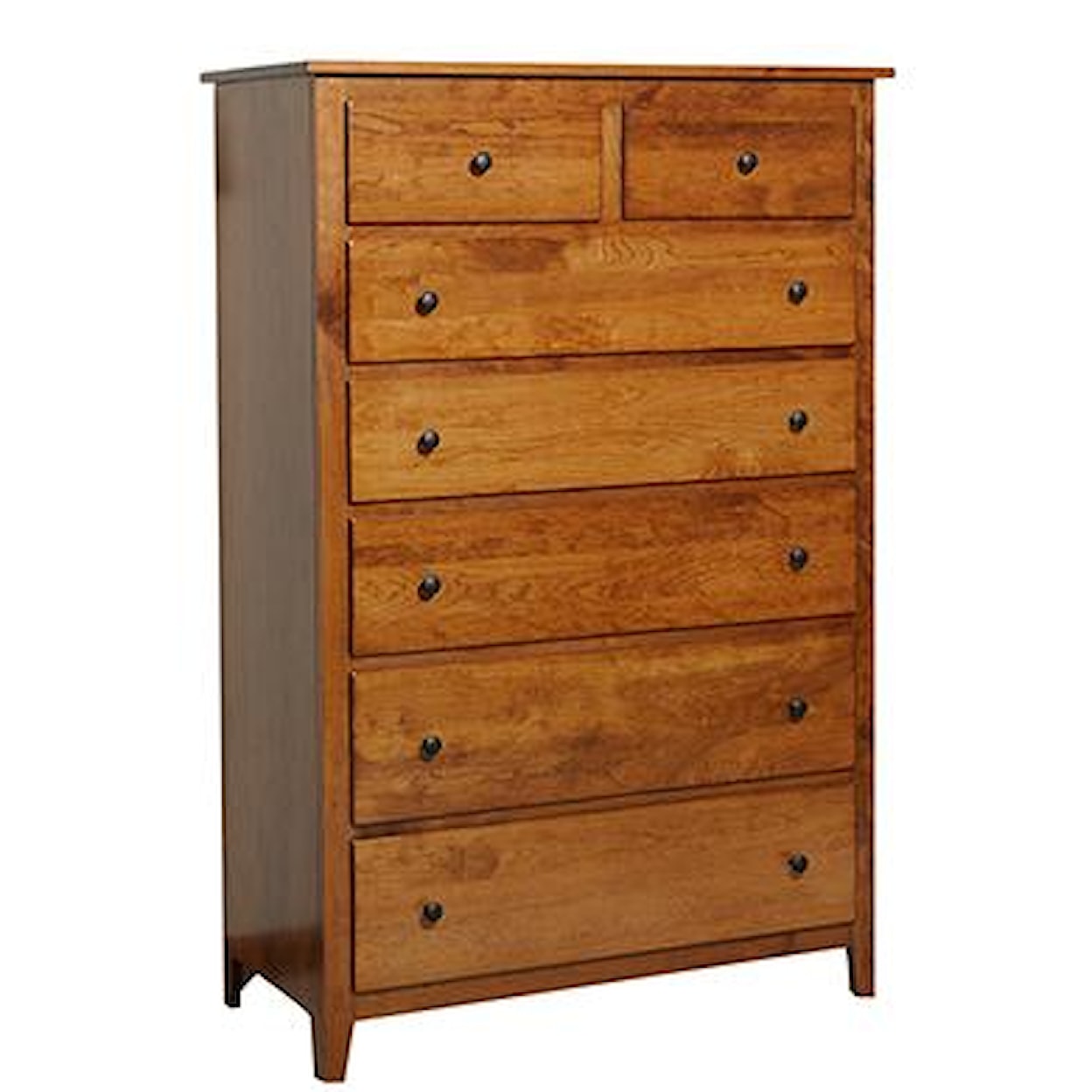 The Urban Collection Jamestown Square 7 Drawer Chest