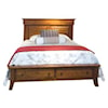 The Urban Collection Jamestown Square King Panel Bed with Storage Footboard