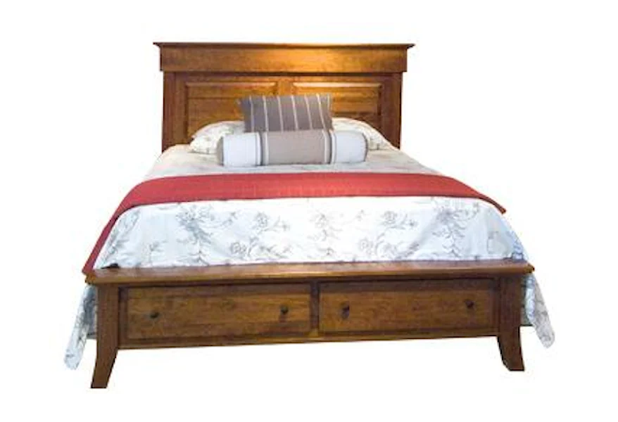 Jamestown Square California King Panel Bed with Storage FB by The Urban Collection at Sheely's Furniture & Appliance