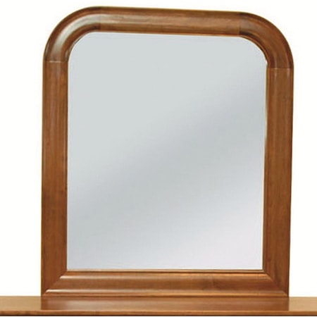 Rounded Vertical Mirror