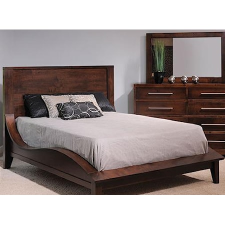 King High Headboard Bed