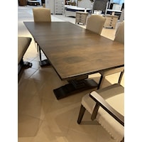 DOUBLE PEDESTAL RECTANGLE TABLE