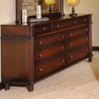 Traditional Small 9 Drawer Dresser