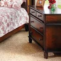 Traditional 3 Drawer Nightstand