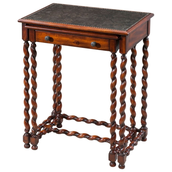 Theodore Alexander Armoury Lightly Engraved Tables