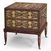 Theodore Alexander Chest of Drawers Bedside Chest/ Lamp Table with Casters
