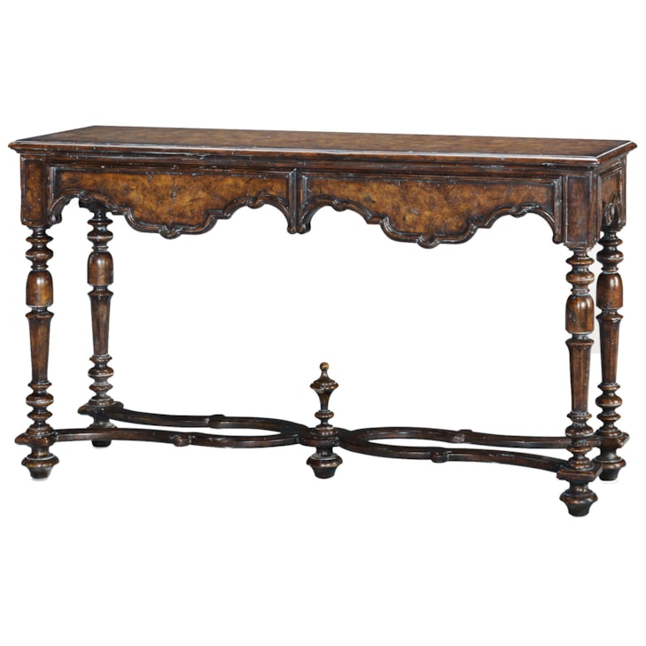 Theodore Alexander Classic yet Casual Italian Villa Console Table