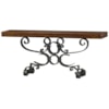 Theodore Alexander Classic yet Casual Iron Console Table