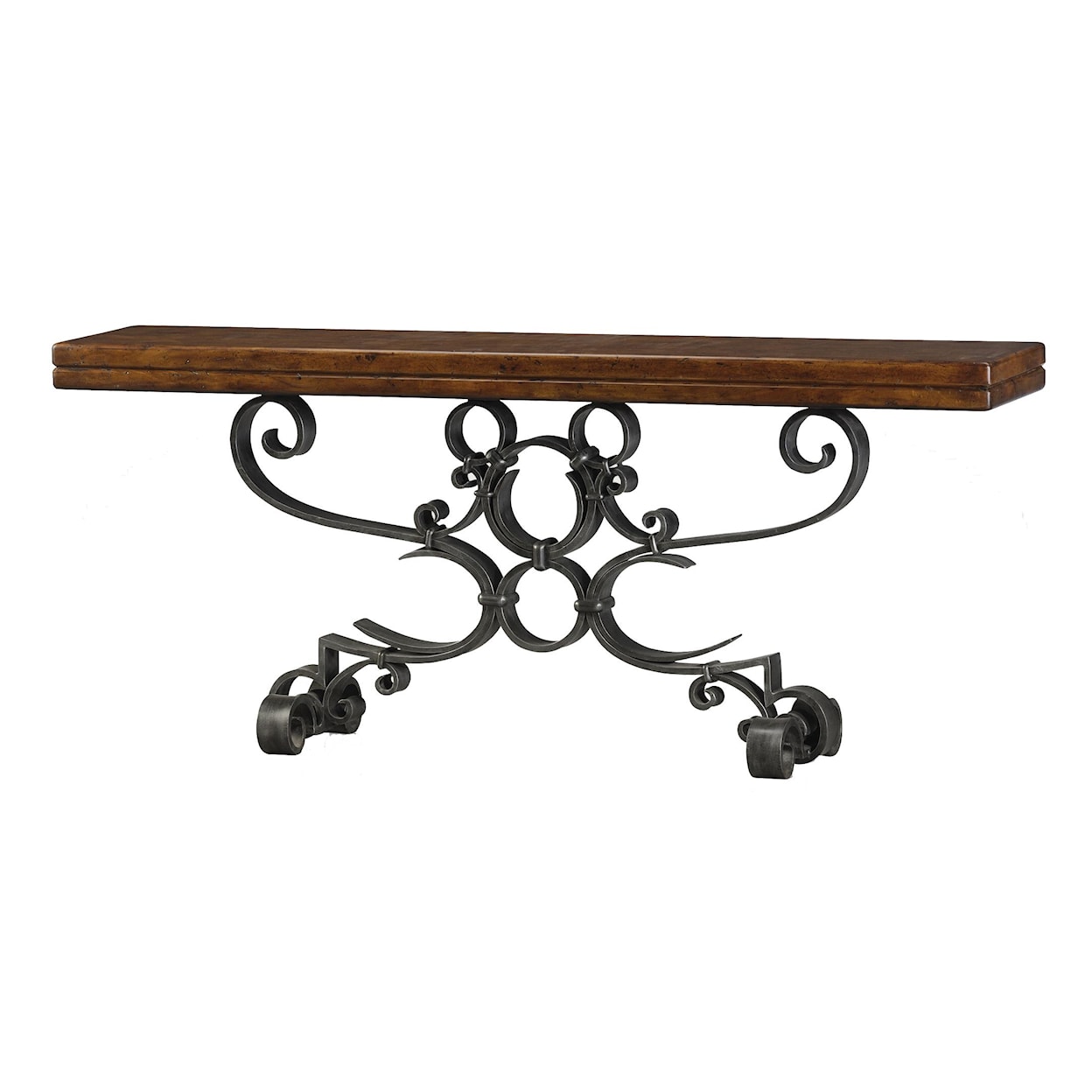 Theodore Alexander Classic yet Casual Iron Console Table