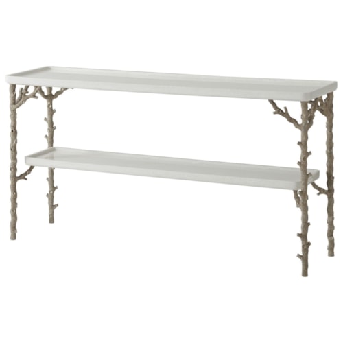 Pacific Reef Console with Coral Look Legs
